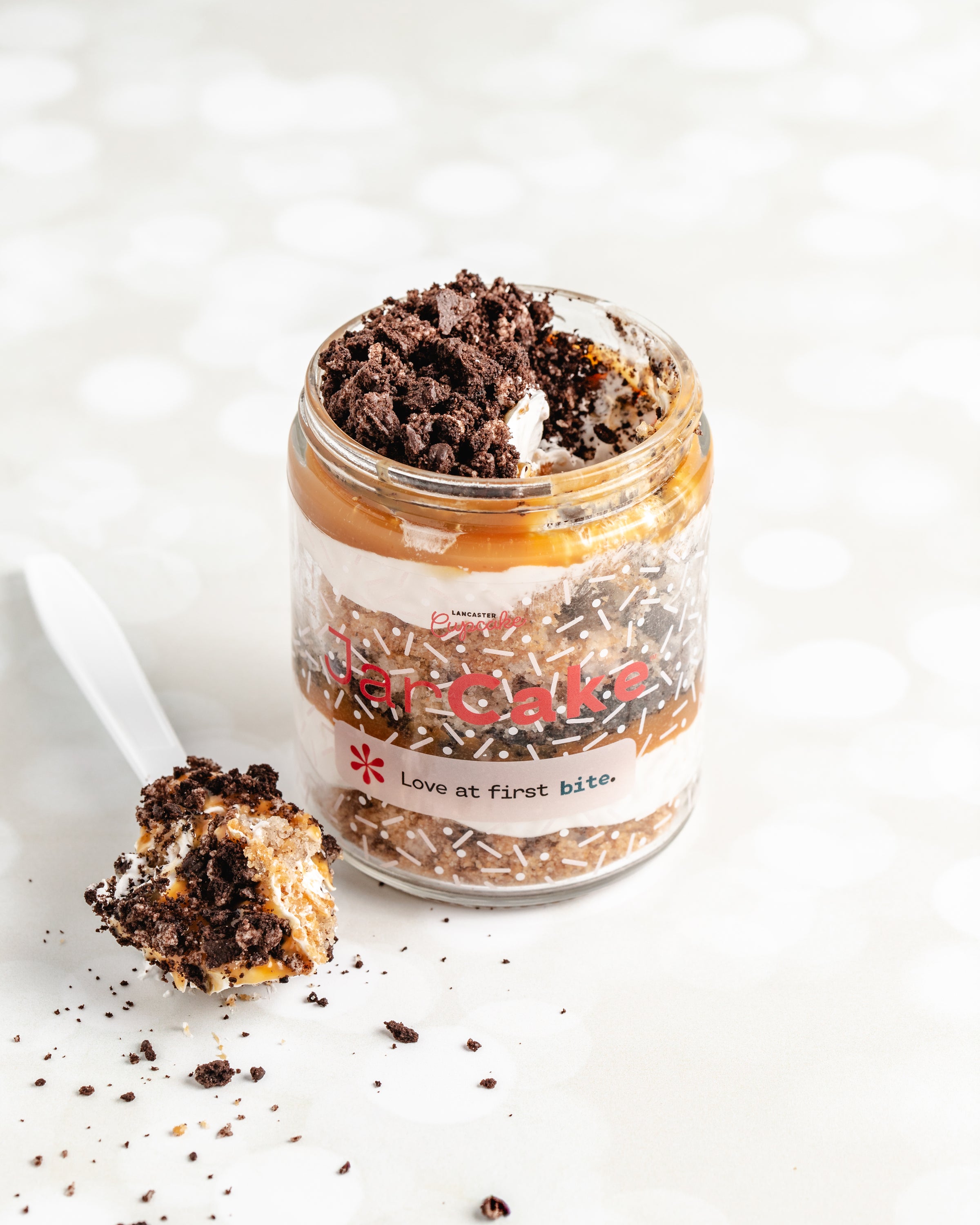 JT's Campfire Crunch JarCake (8oz) | Lancaster Cupcake